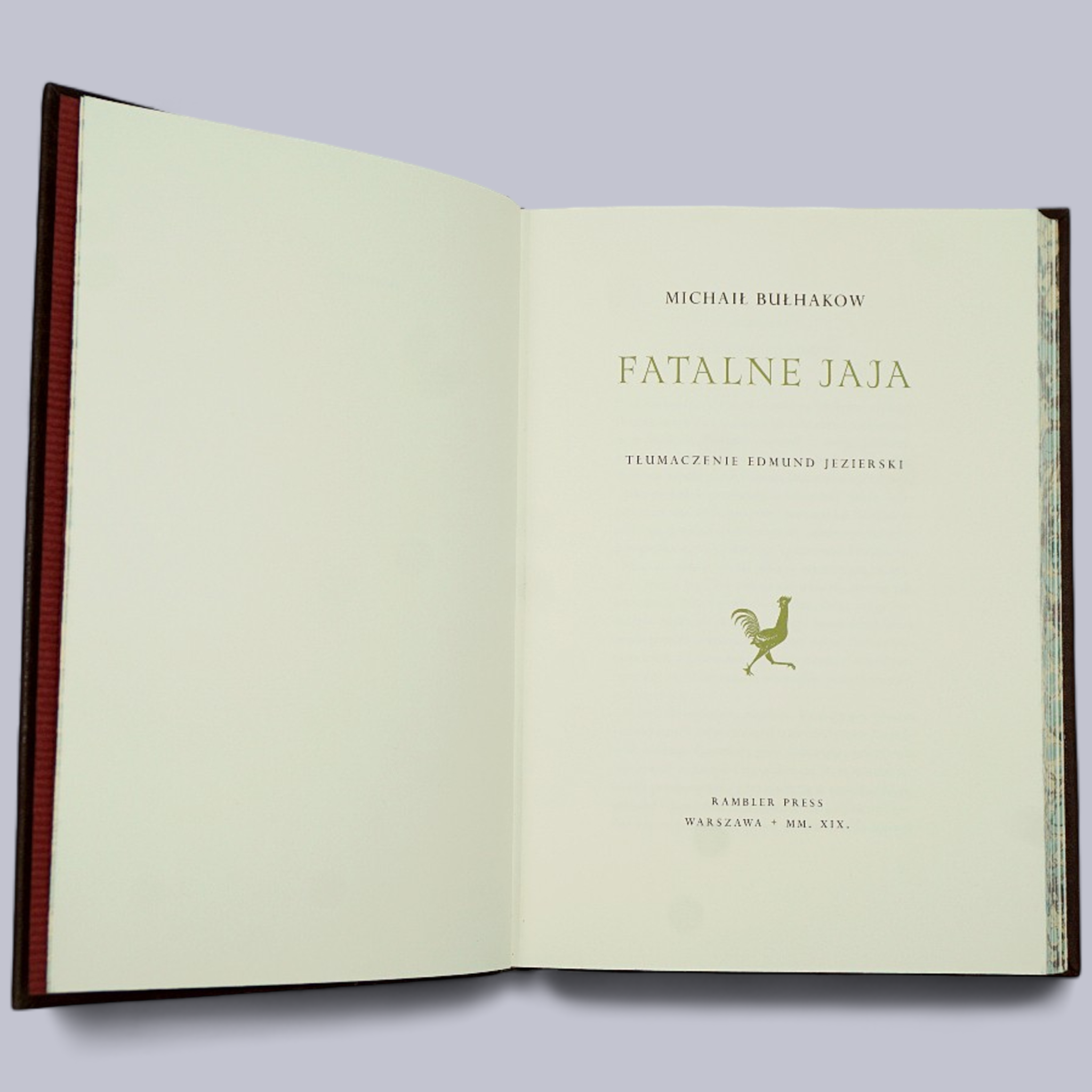 Fatalne jaja – wydanie kolekcjonerskie | Rambler Press