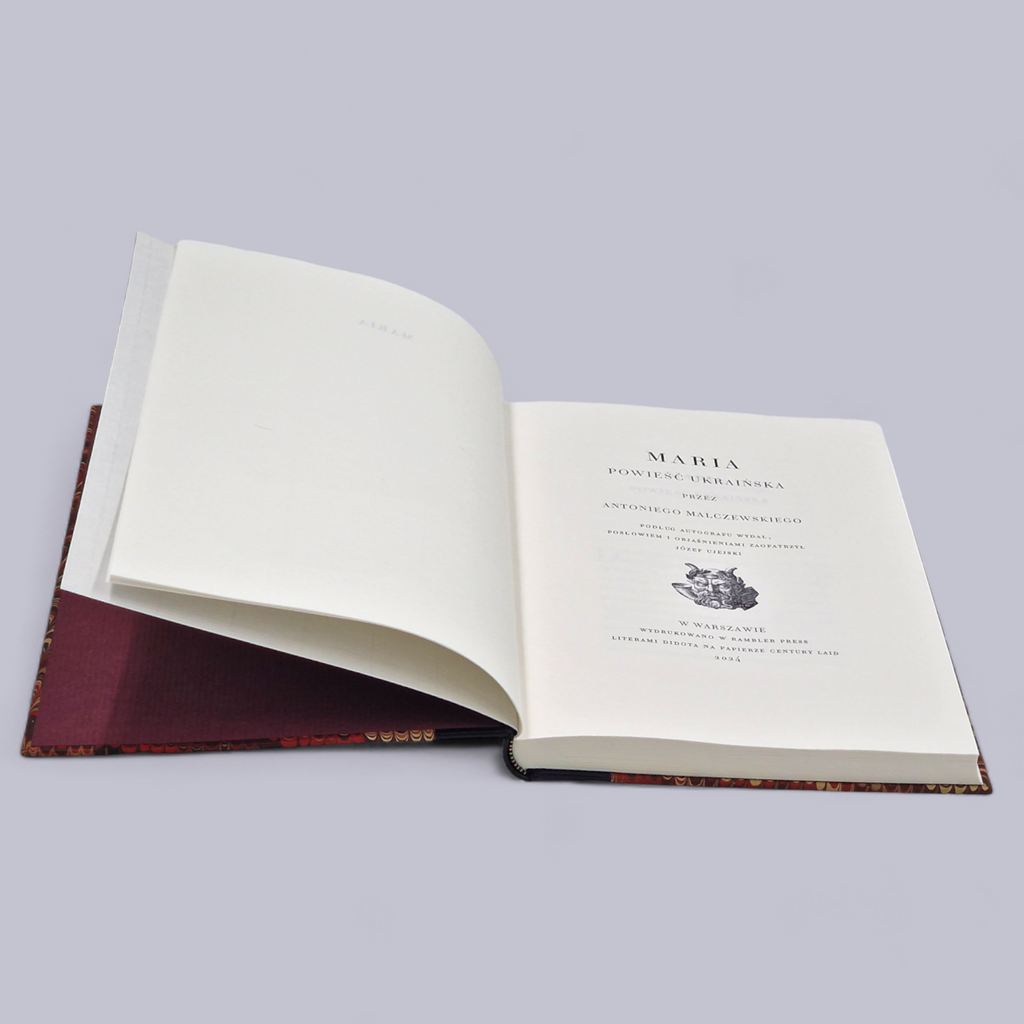 Maria. Powieść ukraińska – wydanie kolekcjonerskie | Rambler Press